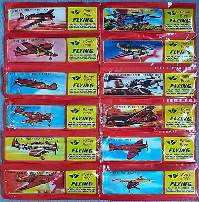 Styropor Flugzeuge Flieger Wurfgleiter mit Propeller | Flying Gliders | 19 cm