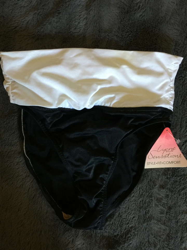 PETITE 26" 28" VINTAGE SUNSET BAY NON CONFORMING BINARY SWIM SUIT BOTTOM BIKINI - Image 2 of 4