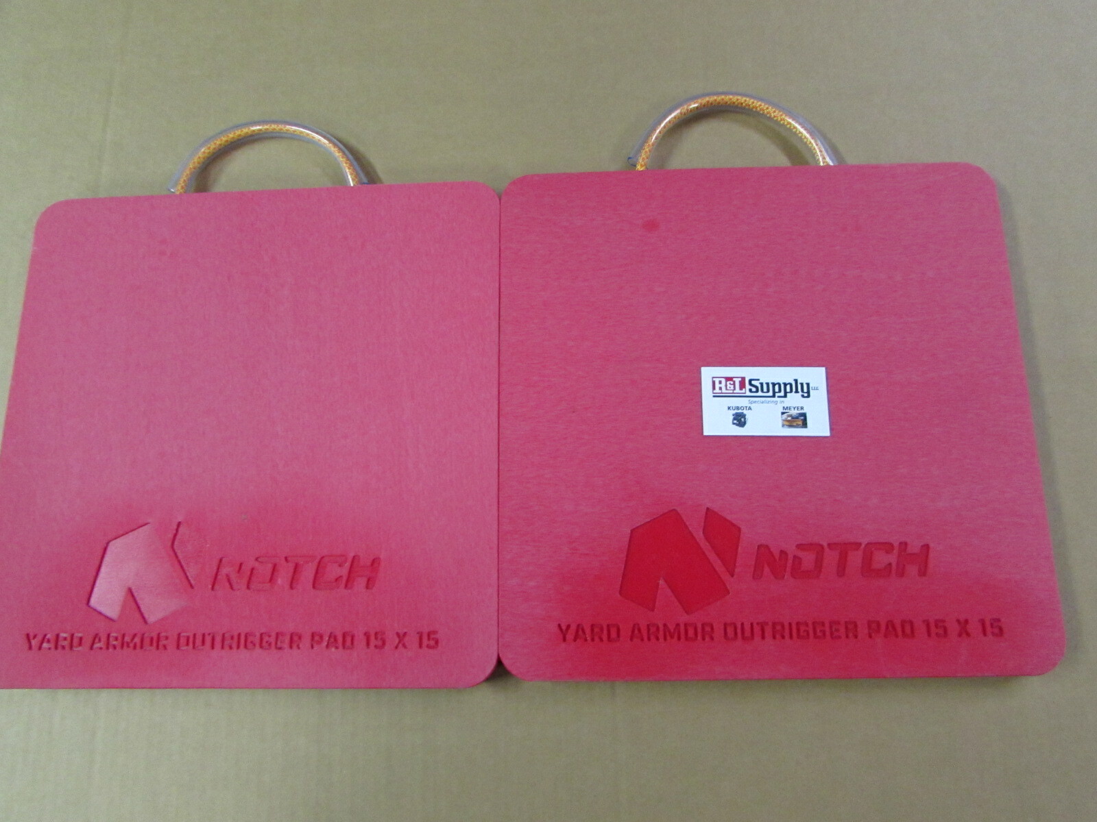 2 PACK 15" NOTCH YARD ARMOR OUTRIGGER PAD FOR BUCKET TRUCK ARBORIST TEREX ALTEC eBay