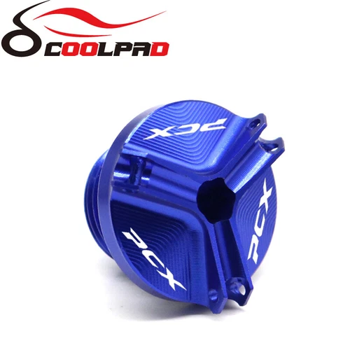 Tornillo de cubierta de tapón de taza de filtro de aceite de motor para HONDA PCX125/PCX150/PCX160 - Imagen 5 de 7