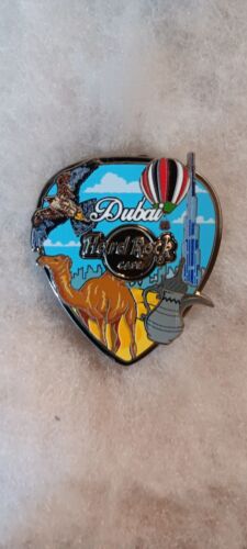 Hard Rock Cafe Pin Dubai 3D Core Collage Guitar Pick - Picture 1 of 4