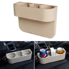 Car Seat Gap Seam Wedge Cup Holder Drink Bottle Phone Key Pen Storage Organizer