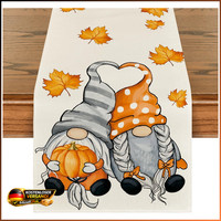 TischläUfer Herbst KüRbisse AhornbläTter 40X180 Cm Deko FüR Festlichkeiten