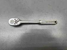 RARE VINTAGE WESTCRAFT 45-2606-7 3/8" DRIVE KNURLED RATCHET JUST SVCD VGC USA