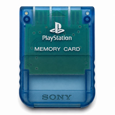 Sony Playstation 1 PS1 Official OEM 15 Block Memory Card Import