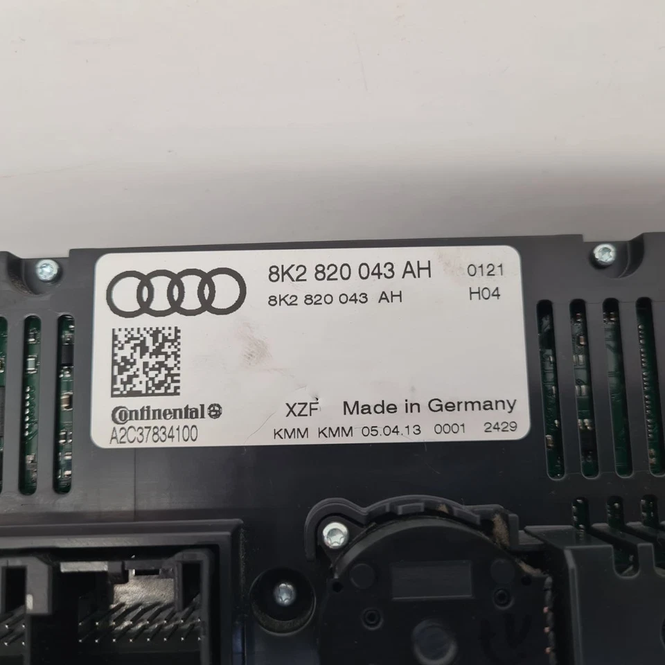 AUDI A4 MK4 (B8) 2007-2015 DIGITAL CLIMATE CONTROL PANEL BLACK 8K2820043AH - Image 4 of 4