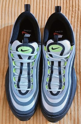 Nike Air Max 97 Icons Mens Size 9 Volt Platinum Black Green DX4235-001 Nike Air Max 97 Shoes  main image 4