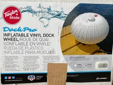 Taylor Made Dock Pro Inflatable Vinyl Dock Wheel 18" Straight Mount