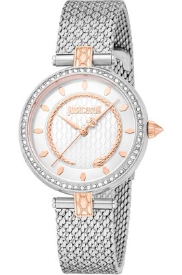 Just Cavalli Watch - JC1L240M0065 for Female Silver grey in Stainless Steel