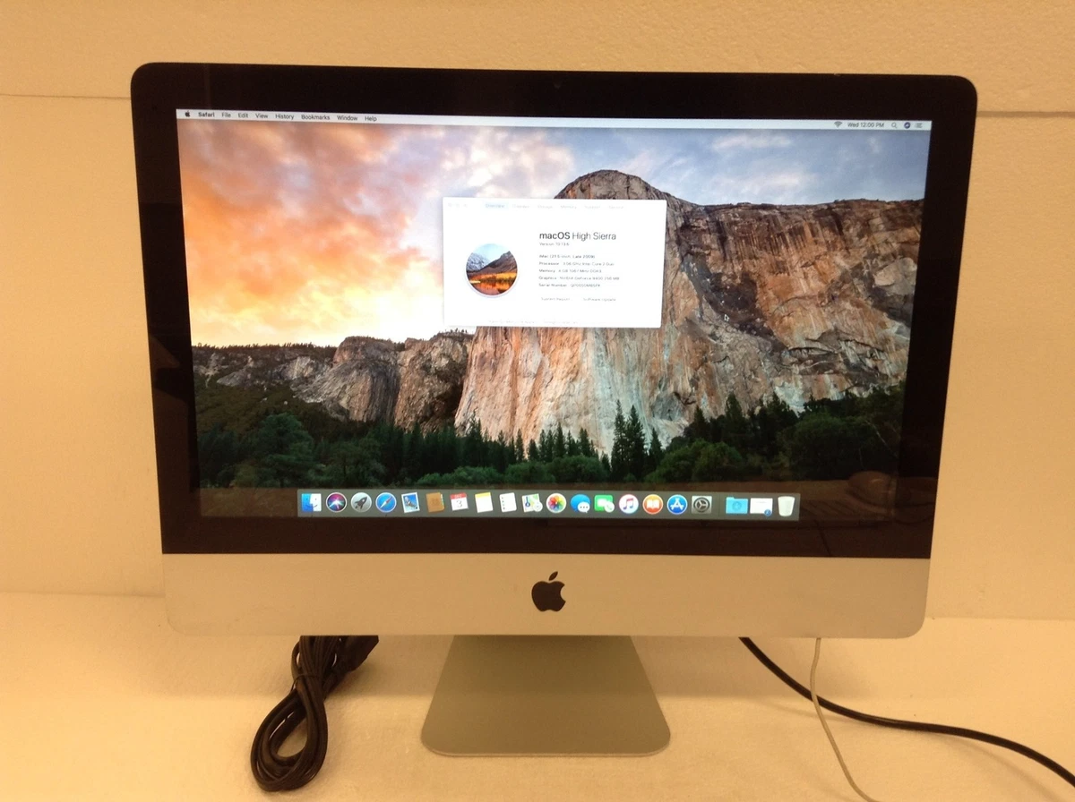 Apple iMac 500GB HDD 4GB Desktops & All-In-Ones for sale | eBay