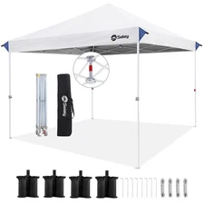Sekey 10x10 Pop Up Canopy with One Push Setup-Easy Up Canopy with 99% UV Bloc...
