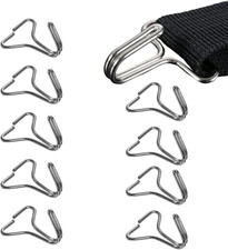 10 PCS Car Seat Cover Hooks, Fixing Hanger Fastener Locking Clip for Car Headres