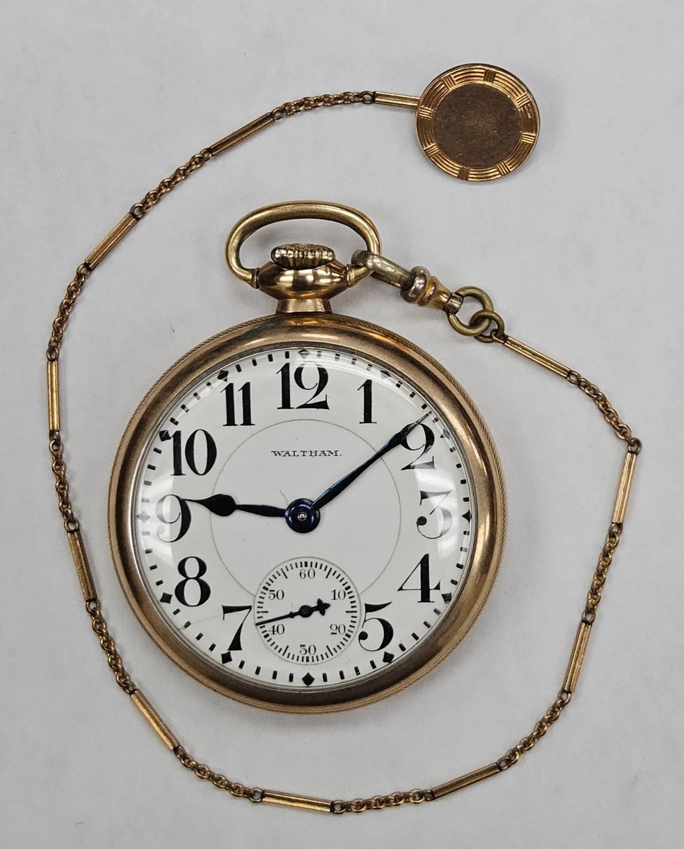 Waltham Pocket Watch Pocket Watches 1910-1919 Year Manufactured 21