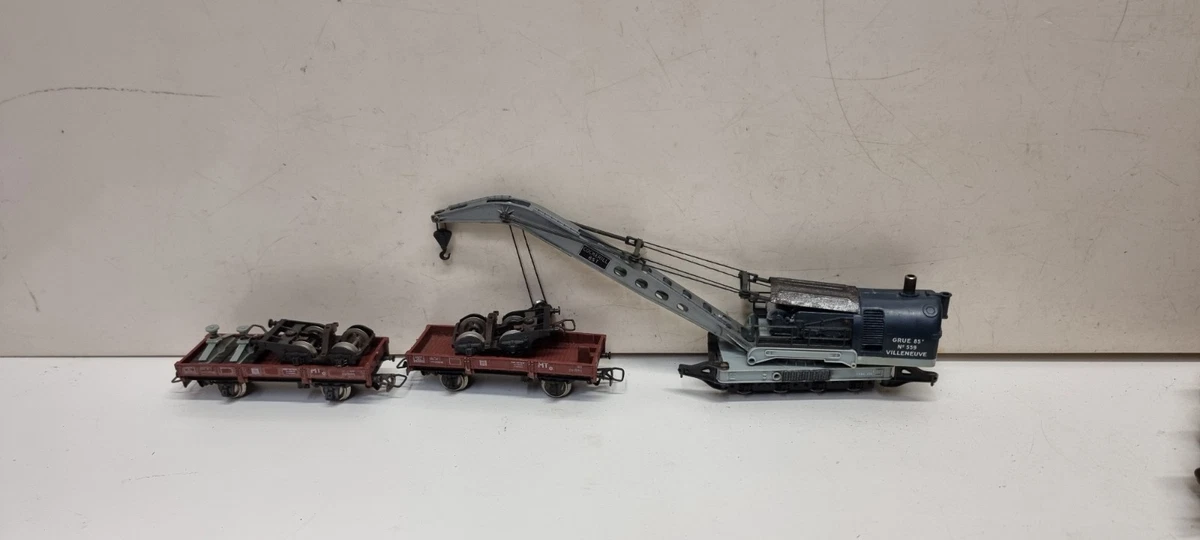 JOUEF HO 85 Tonnes grue Cockerill Villeneuve état neuf complet en boite