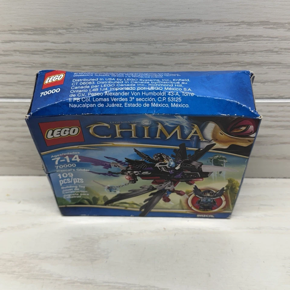 RARO LACRADO LEGO Chima Razcal’s Double Glider 70000 🔥 Aposentado 2013! - Imagem 3 de 4