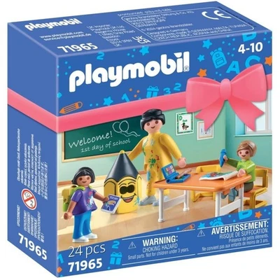 Playmobil First Day of School – Schoolchild Figure with Backpack & Accessories, - Photo 1/2