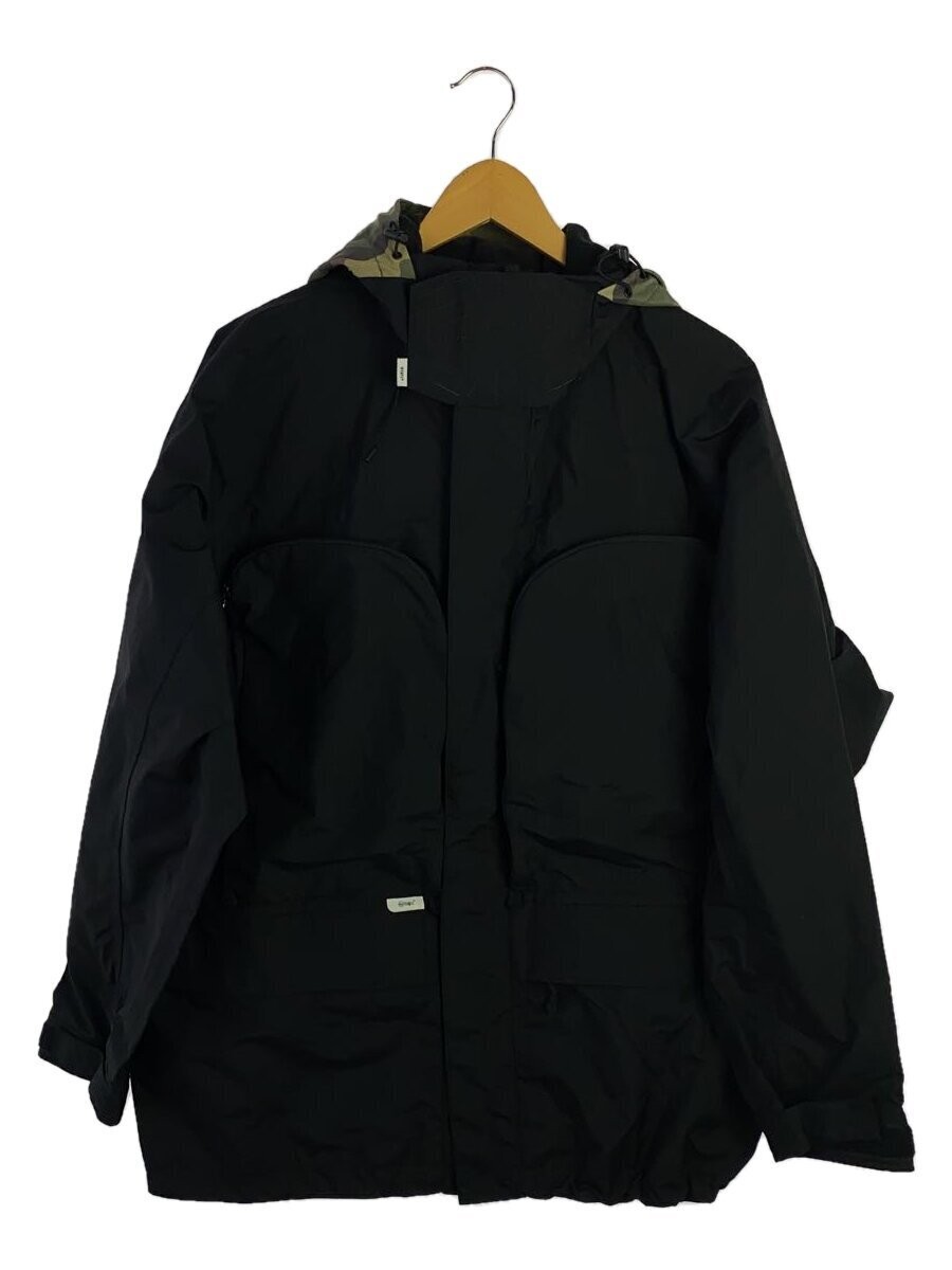 WTAPS Nylon Jacket Nylon Black Solid 212BRDT JKM08 - image 1