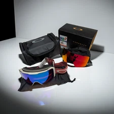Oakley Snow Goggles Line Miner Pro M Hibiscus Prizm Argon & Torch Iridium lens