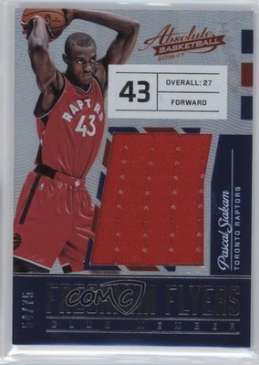 2016 Absolute Freshman Flyer Jumbo Jerseys 54/75 Pascal Siakam #20 Rookie RC 2d9