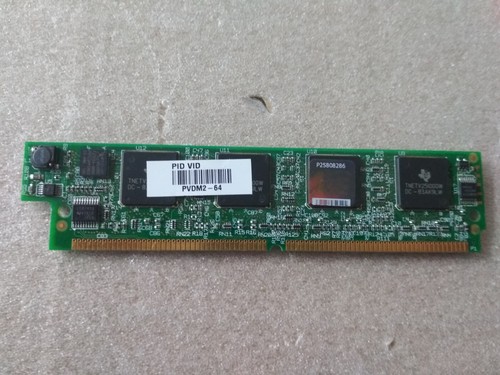 Cisco PVDM2-64 Router Voice DSP Module - 第 2/2 張圖片