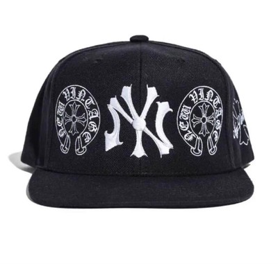 レア品クロムハーツ カスタム キャップdualism ニューヨークヤンキース