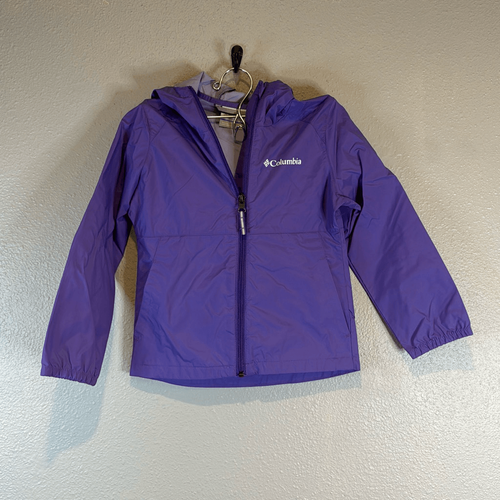 Columbia purple girls windbreaker XXS 4-6