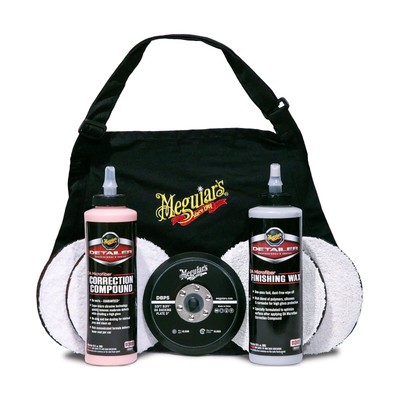 Meguiar's DA Microfiber Correction System 5'' Starter Kit, Complete Paint Corr...