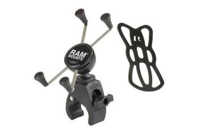 RAM Mounts Tough-Claw (Rohre/Stangen) mit X-Grip Universal Halteklammer für groß
