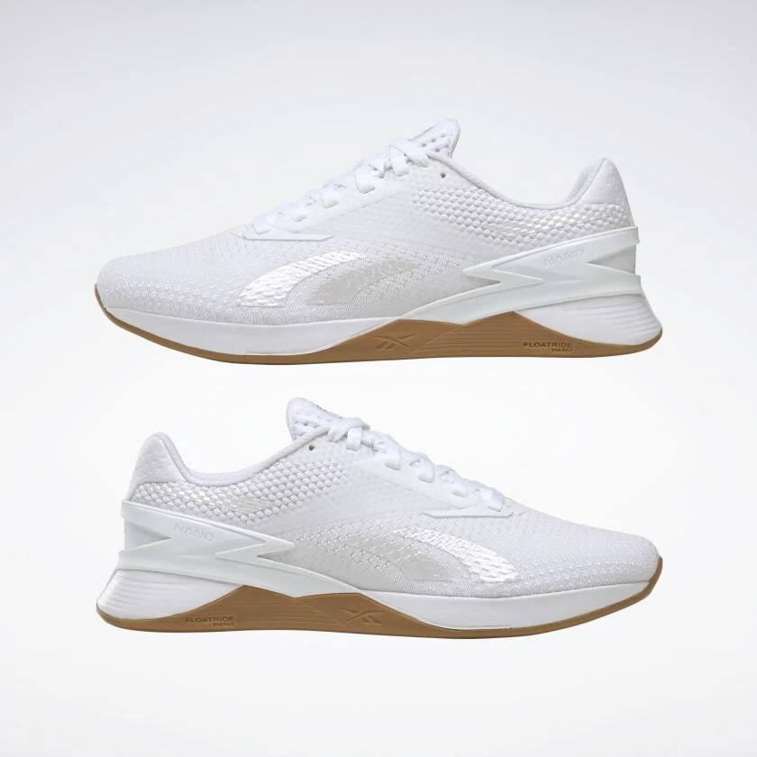 Women's Reebok Nano X3 White Gum Sz 5-12 crossfit xi x2 training running  run