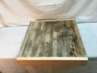 Industrial Salvage Wood Table Top Bowling Alley Floor Cutting Board Cheese Table