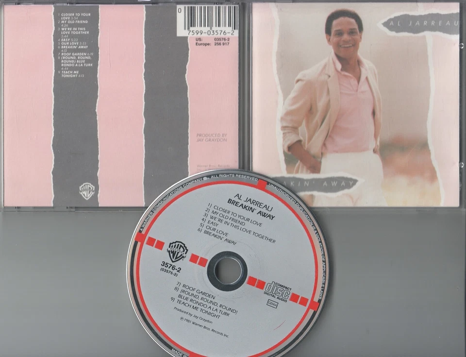 Al Jarreau  CD  BREAKIN AWAY  ©  1981  TARGET  - Bild 1 von 1