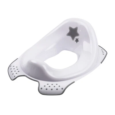 EWA "Stars" Anti-Rutsch-Toilettensitzbezug weiß mit Sternen - Bild 1 von 4