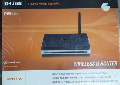 D-Link WBR-1310 54 Mbps Wireless G Router NEW