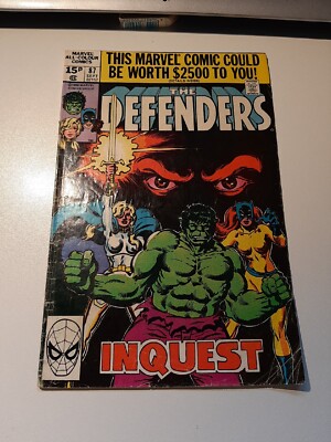 US MARVEL  Defenders (1972 1st Series) NR. 87 HULK HELLCAT