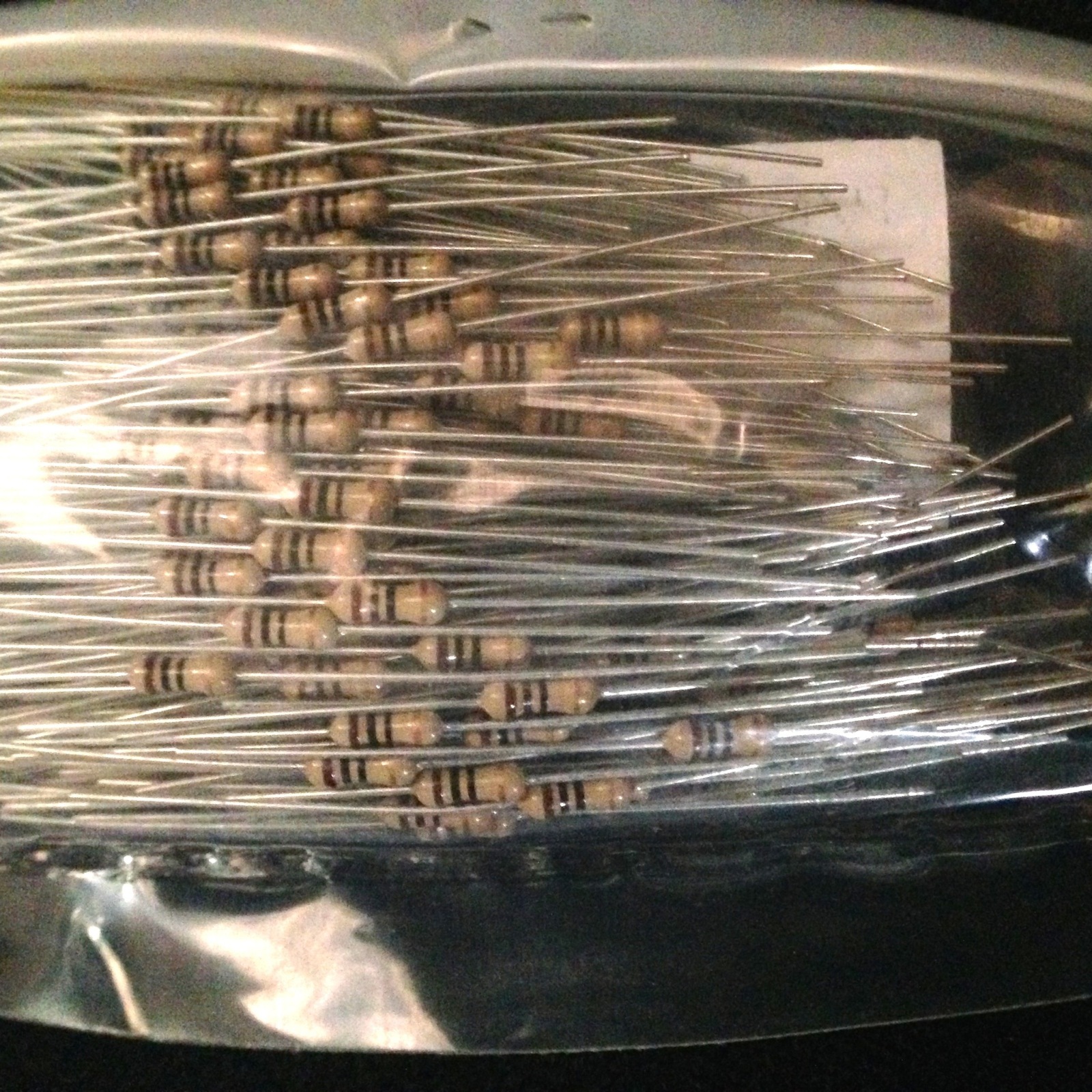 10 Ohms 5 Tol. 1/4w Xicon Carbon Film Resistors (200 Pieces) P/N 291