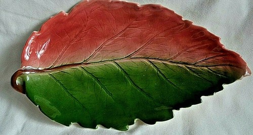 Royal Winton England Long Leaf Serving Plate Platter Vintage