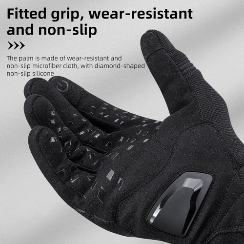 Motorcycle Gloves ATV Motocross Knob Locking Full Finger Gloves Motorbike Gloves - Bild 9 von 15