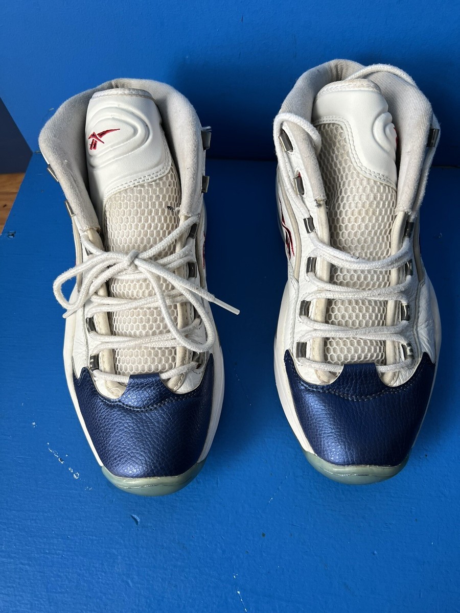 Reebok Question Mid 2016 Blue Toe Size 10 | eBay display picture 1
