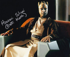 HASSANI SHAPI signed Autogramm 20x25cm STAR WARS in Person autograph COA