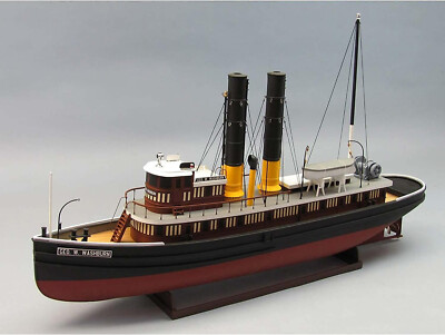 Dumas Boats #1260 - The George W Washburn Tugboat - 1:48 - Assembly Kit