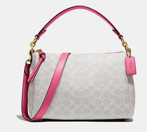 coach shay crossbody in signature canvas