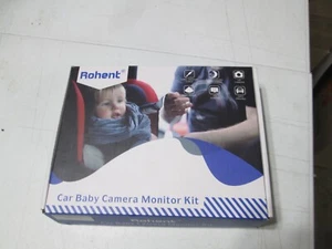 Rohent Car Baby Camera Monitor Kit Safety Kit HD camera Model: No.6 NEW IN BOX