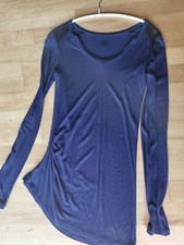 Fornarina Shirt Bluse blau Gr. XS