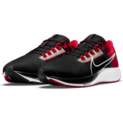 Nike Air Zoom Pegasus 38 OSU Ohio State Buckeyes Shoes Men Size 11.5 DJ0837-001