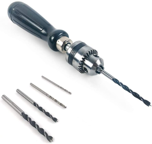 QWORK Pin Vise Hand Drill Bits, Micro Mini Twist Drill Bits Set, Ideal - Picture 7 of 12