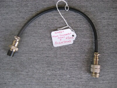 Whites  Prizm/New Coinmaster Metal Detector  6 inch extension cable