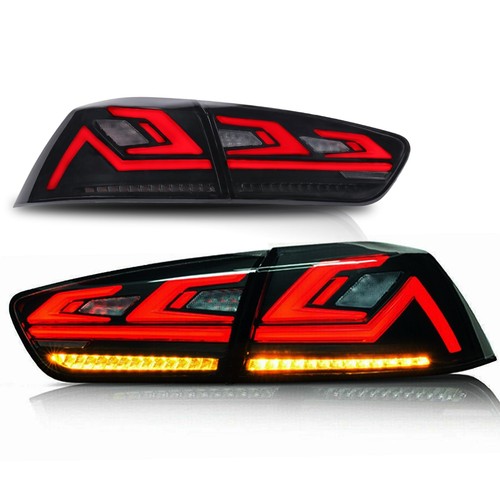 Conjunto de luz trasera LED compatible para Mitsubishi Lancer EX EVO X 2008-2017 Sm... - Imagen 2 de 6