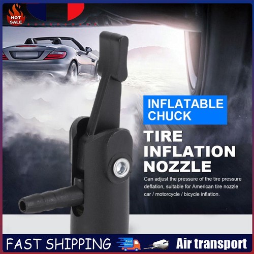 Embout De Gonflage à Verrouillage Pour Compresseur Portable - Pour Pneus Voiture, Vélo, Ballons - 7