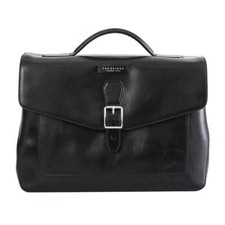 Sac Pour Ordinateur Portable The Bridge En Cuir Marron - Neuf Avec étiquettes, Dimensions 37x27x11 Cm