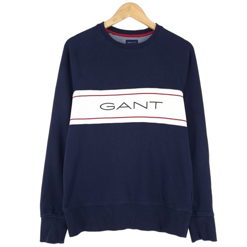 Pull Sans Manches GANT Bleu Foncé - Taille M - Occasion En Très Bon état